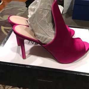 Nine West Pink Mules